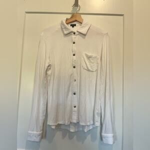 Bleusalt The Classic Shirt White Size 2 (M) minimalist neutral capsule wardrobe